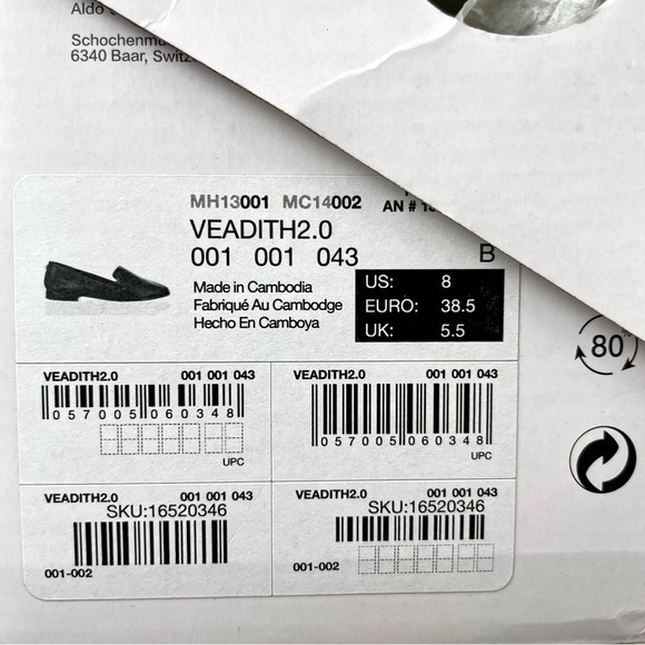 Aldo Elegant Black Loafers for Women - Picture 5 of 5